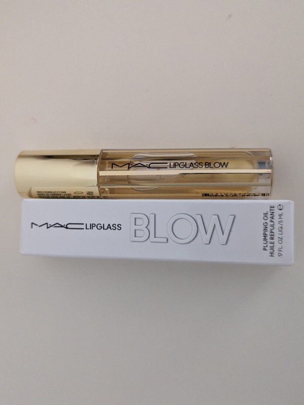 MAC Lipglass Blow Plumping Oil - Ginger Zinger